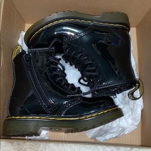 Toddler Black Dr Martens